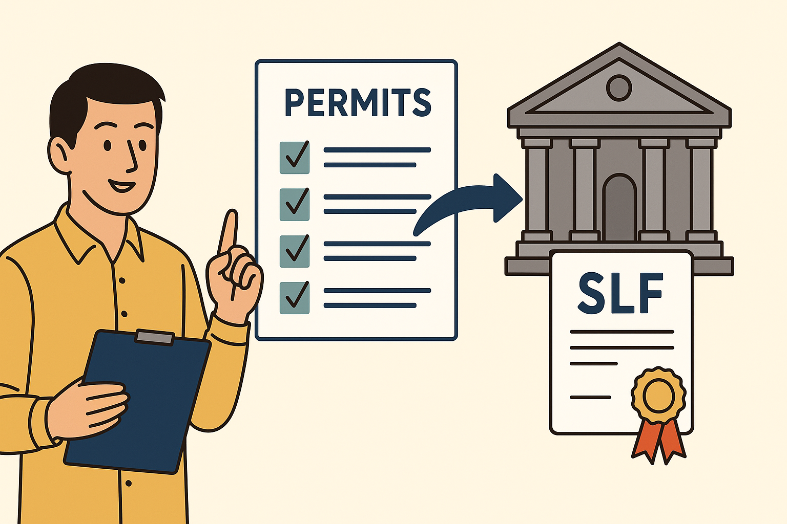 cara mengurus izin slf