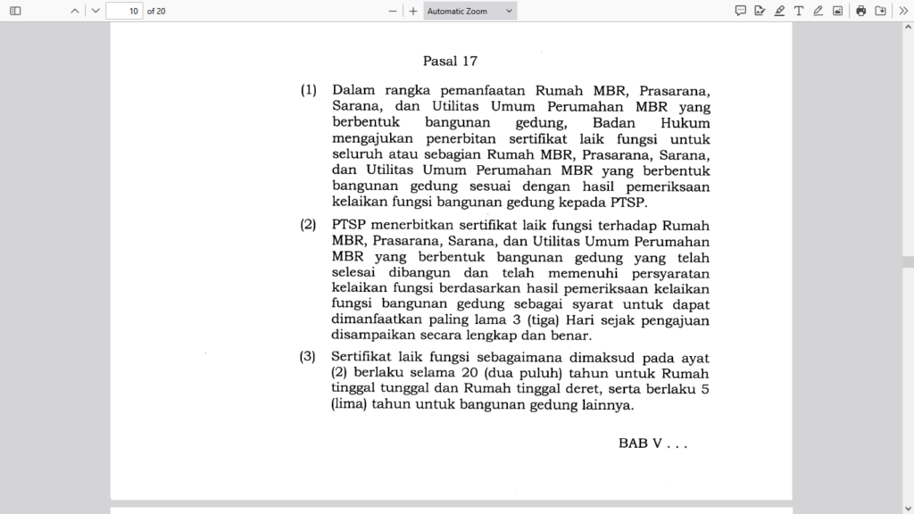 berapa lama masa berlaku slf